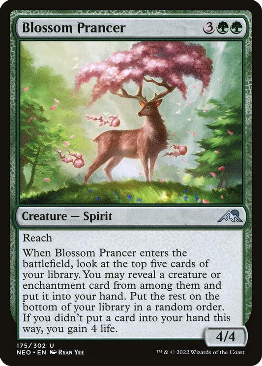 Blossom Prancer | 175 | Kamigawa: Neon Dynasty