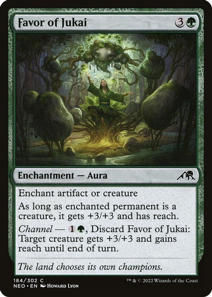 Favor of Jukai | 184 | Kamigawa: Neon Dynasty