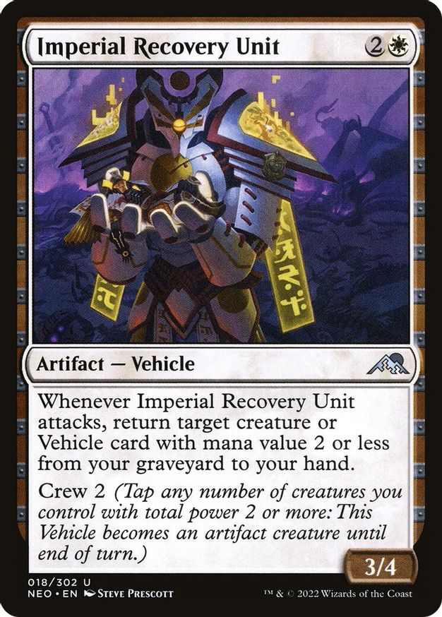 Imperial Recovery Unit | 18 | Kamigawa: Neon Dynasty
