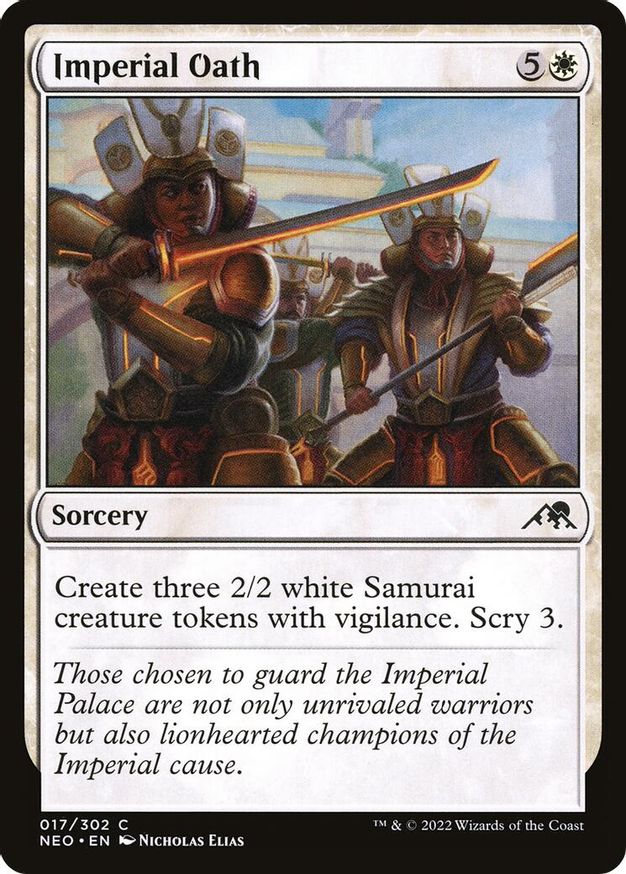 Imperial Oath | 17 | Kamigawa: Neon Dynasty