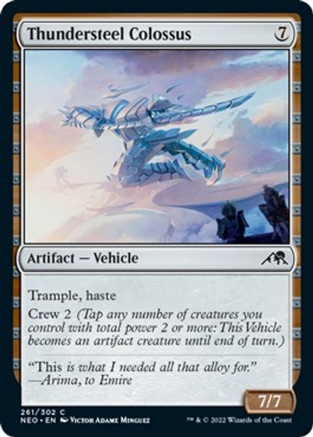 Thundersteel Colossus | 261 | Kamigawa: Neon Dynasty