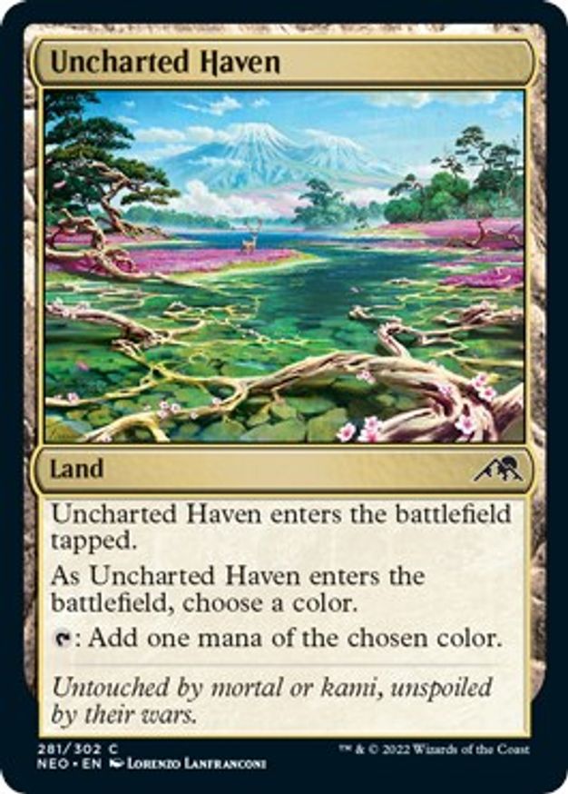 Uncharted Haven | 281 | Kamigawa: Neon Dynasty