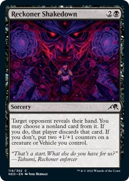 Reckoner Shakedown | 119 | Kamigawa: Neon Dynasty