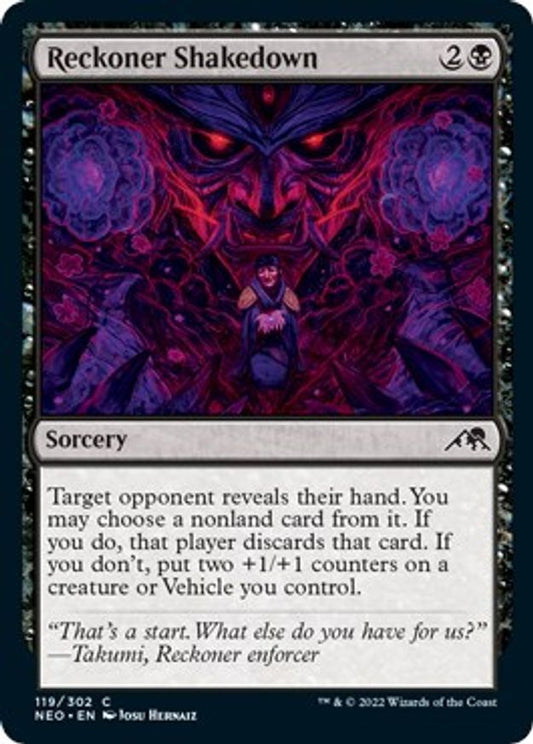Reckoner Shakedown | 119 | Kamigawa: Neon Dynasty