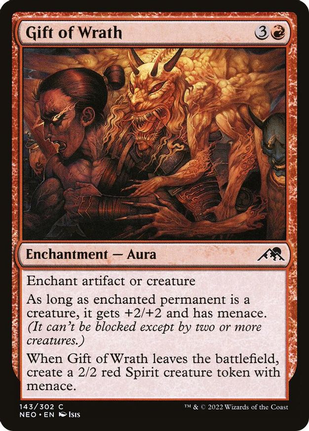 Gift of Wrath | 143 | Kamigawa: Neon Dynasty