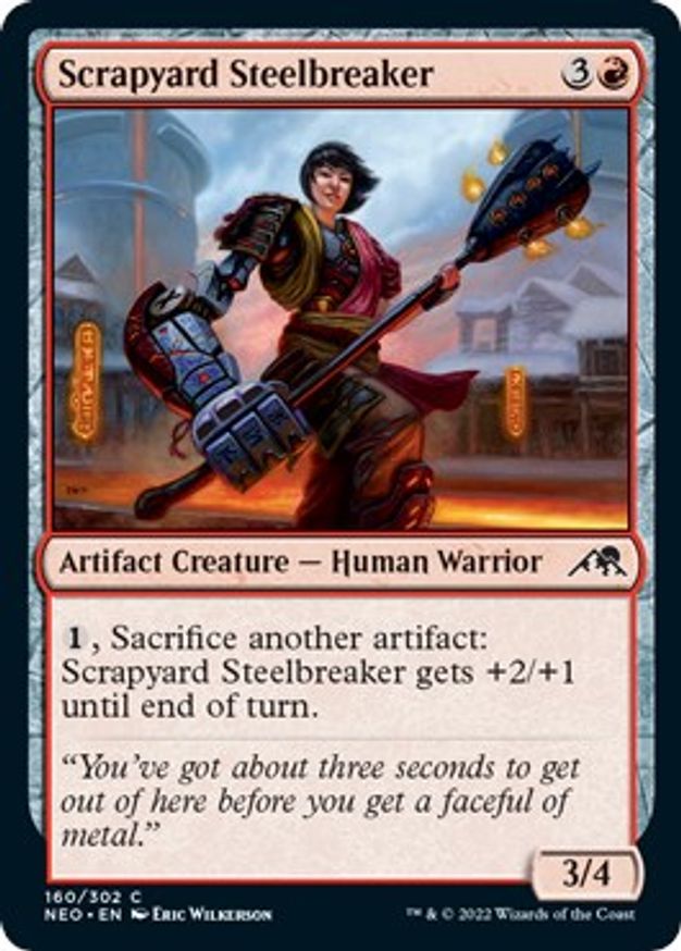 Scrapyard Steelbreaker | 160 | Kamigawa: Neon Dynasty