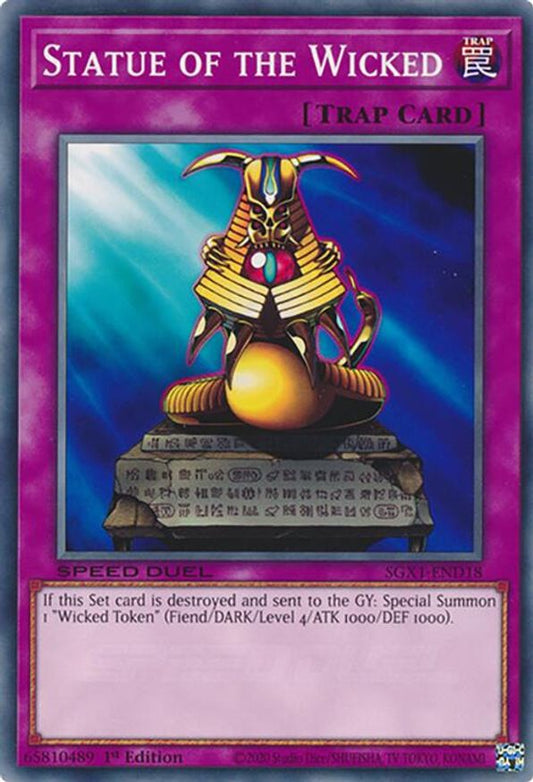 Statue of the Wicked | SGX1-END18