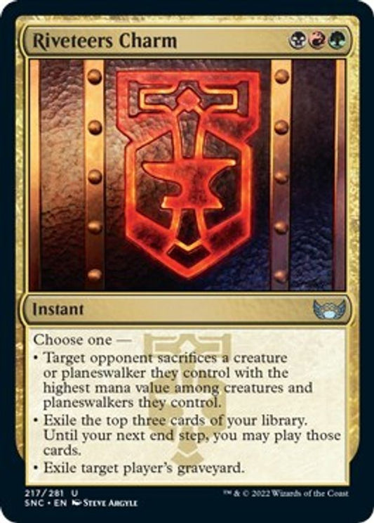 Riveteers Charm | 217 | Streets of New Capenna