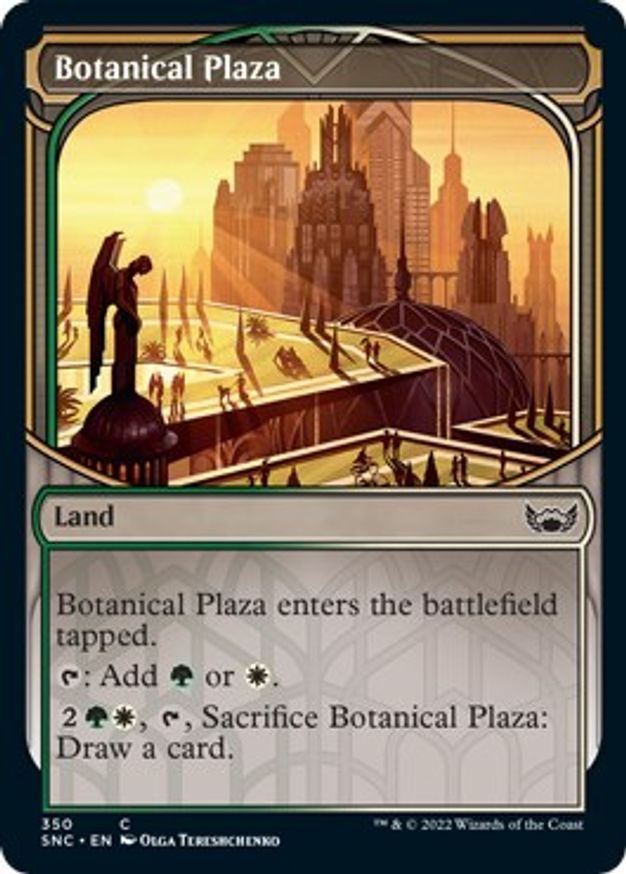 Botanical Plaza (Showcase) | 350 | Streets of New Capenna