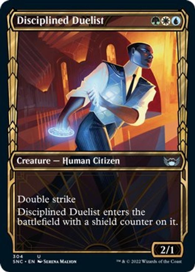 Disciplined Duelist (Showcase) | 304 | Streets of New Capenna