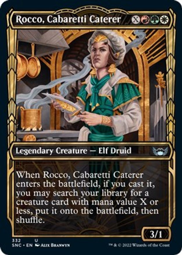 Rocco, Cabaretti Caterer (Showcase) | 332 | Streets of New Capenna