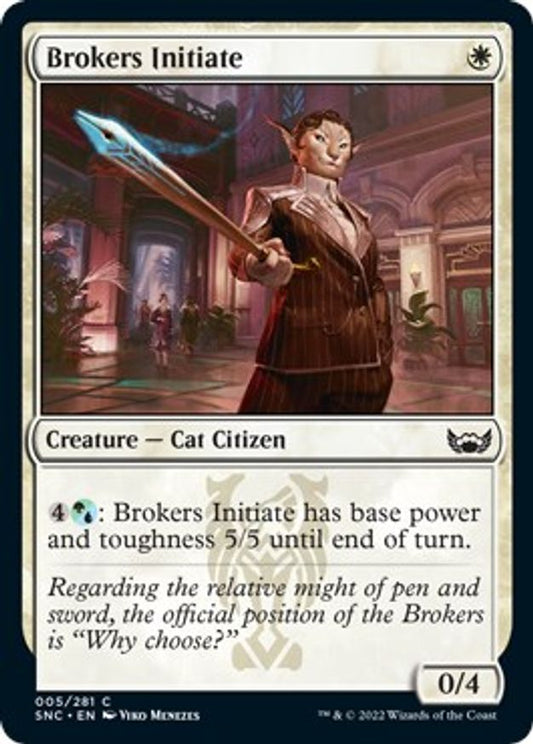 Brokers Initiate | 5 | Streets of New Capenna