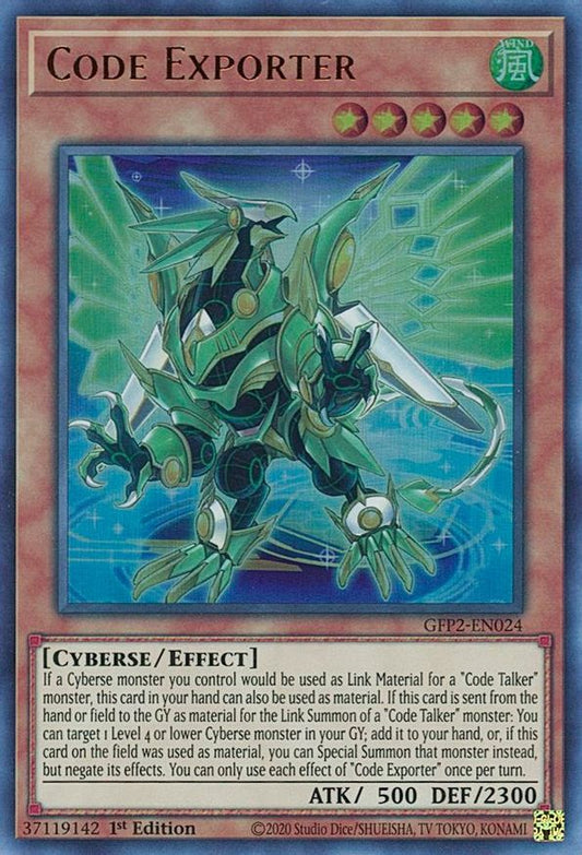 Code Exporter | GFP2-EN024