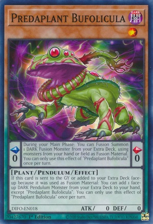 Predaplant Bufolicula | DIFO-EN018