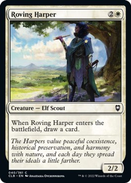 Roving Harper | 40 | Commander Legends: Battle for Baldur's Gate