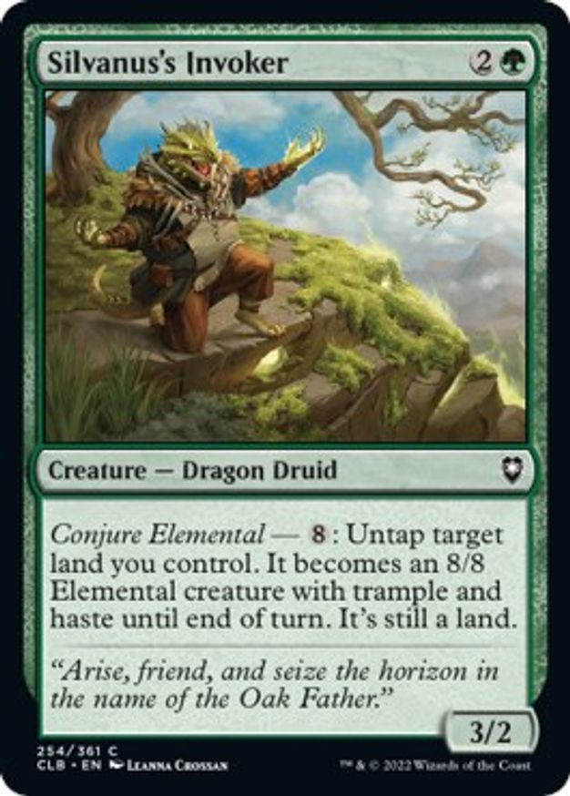 Silvanus's Invoker | 254 | Commander Legends: Battle for Baldur's Gate