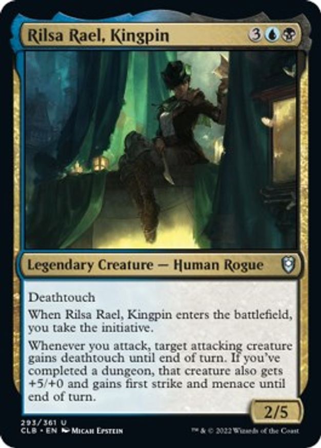 Rilsa Rael, Kingpin | 293 | Commander Legends: Battle for Baldur's Gate