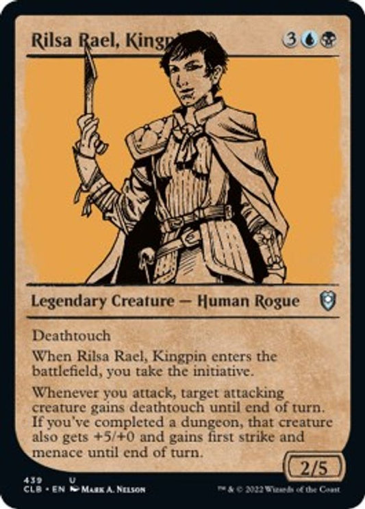 Rilsa Rael, Kingpin (Showcase) | 439 | Commander Legends: Battle for Baldur's Gate