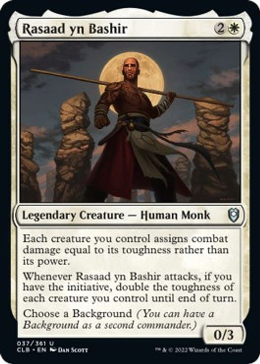 Rasaad yn Bashir | 37 | Commander Legends: Battle for Baldur's Gate