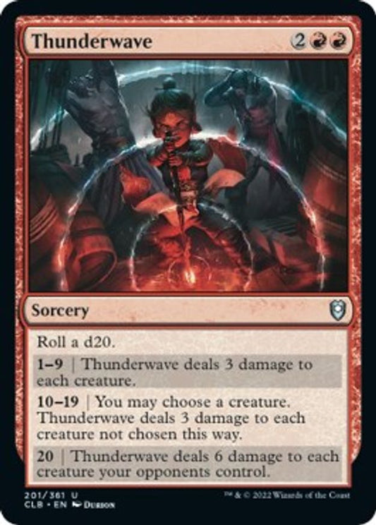 Thunderwave | 201 | Commander Legends: Battle for Baldur's Gate