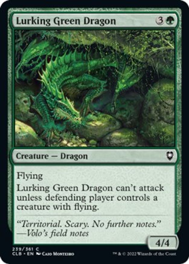 Lurking Green Dragon | 239 | Commander Legends: Battle for Baldur's Gate