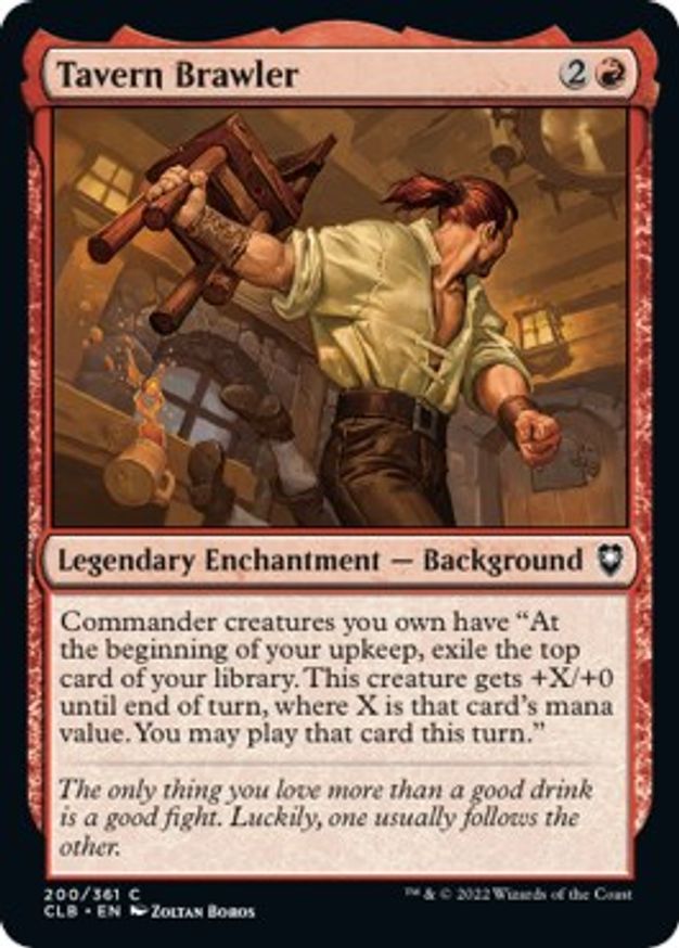Tavern Brawler | 200 | Commander Legends: Battle for Baldur's Gate