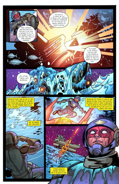 Pixi Runner #5 – Alpha Centurion LXC vs. Mermaid Princess Cassia'Pea | Mature Sci-Fi Comic | Faro's Lounge