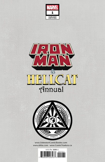 IRON MAN/HELLCAT ANNUAL #1 UNKNOWN COMICS IVAN TAO EXCLUSIVE VAR (06/29/2022)