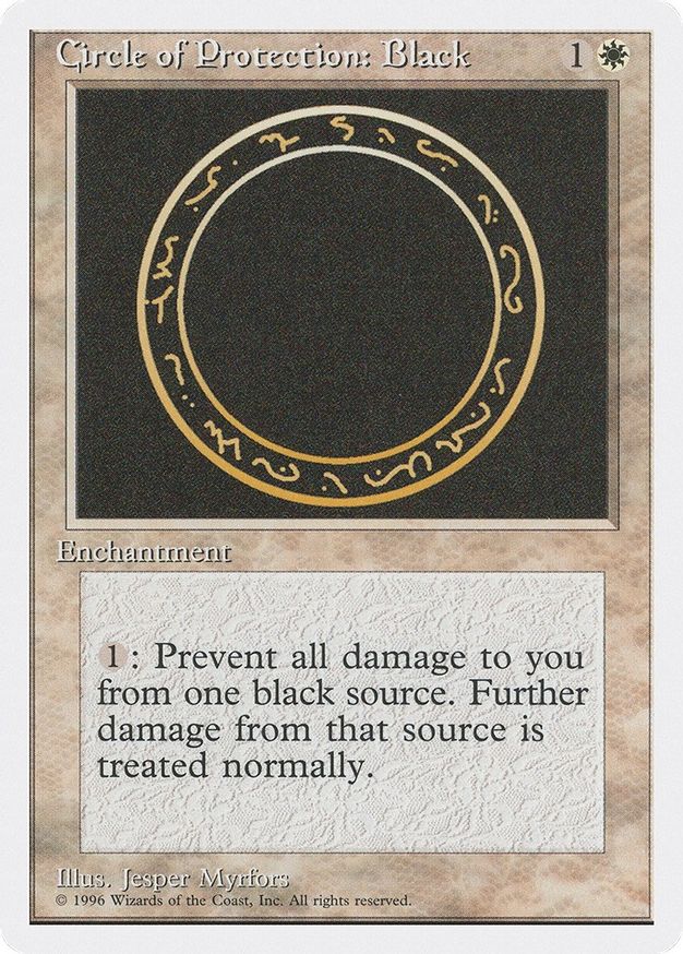 Circle of Protection: Black | Introductory Two-Player Set