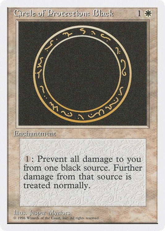 Circle of Protection: Black | Introductory Two-Player Set