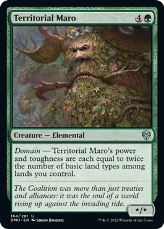 Territorial Maro | 184 | Dominaria United