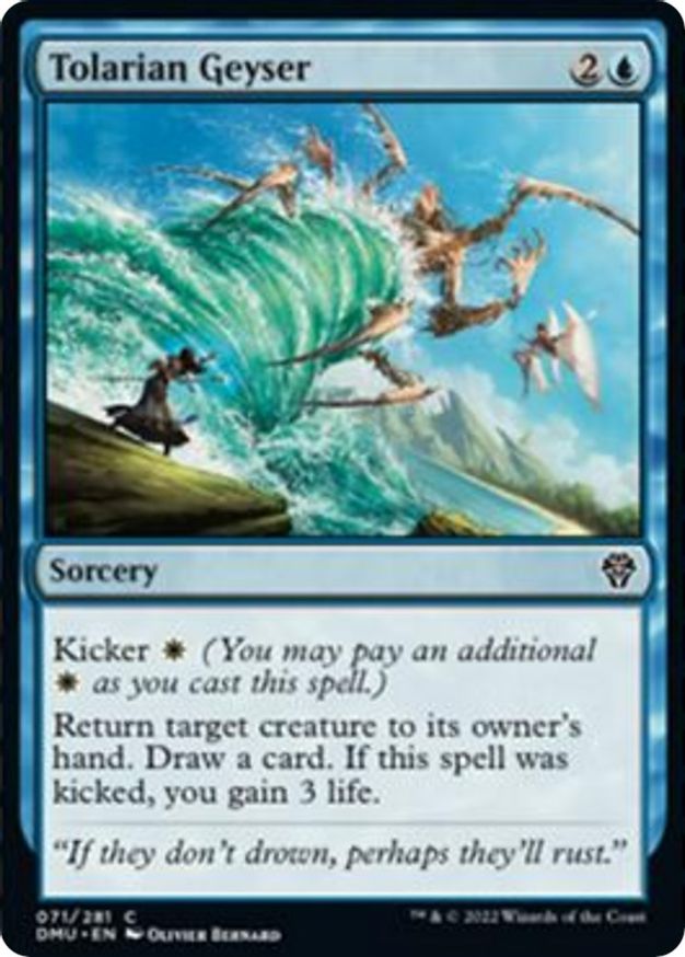 Tolarian Geyser | 71 | Dominaria United