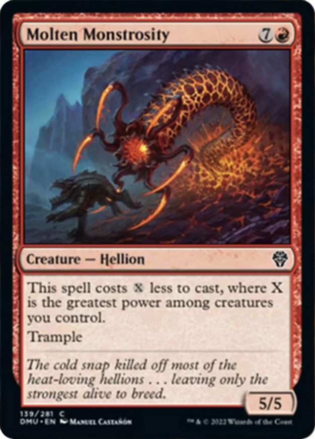 Molten Monstrosity | 139 | Dominaria United