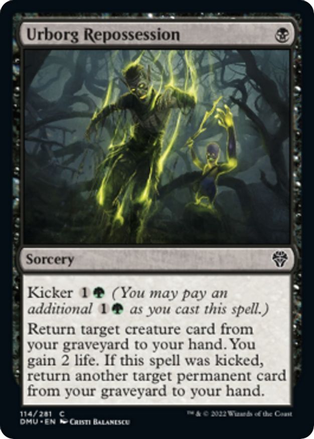 Urborg Repossession | 114 | Dominaria United