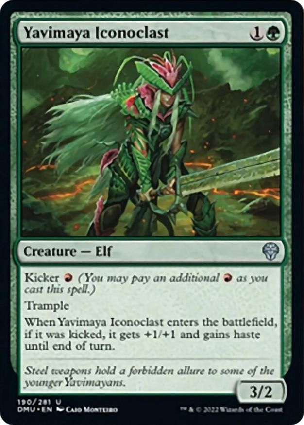 Yavimaya Iconoclast | 190 | Dominaria United