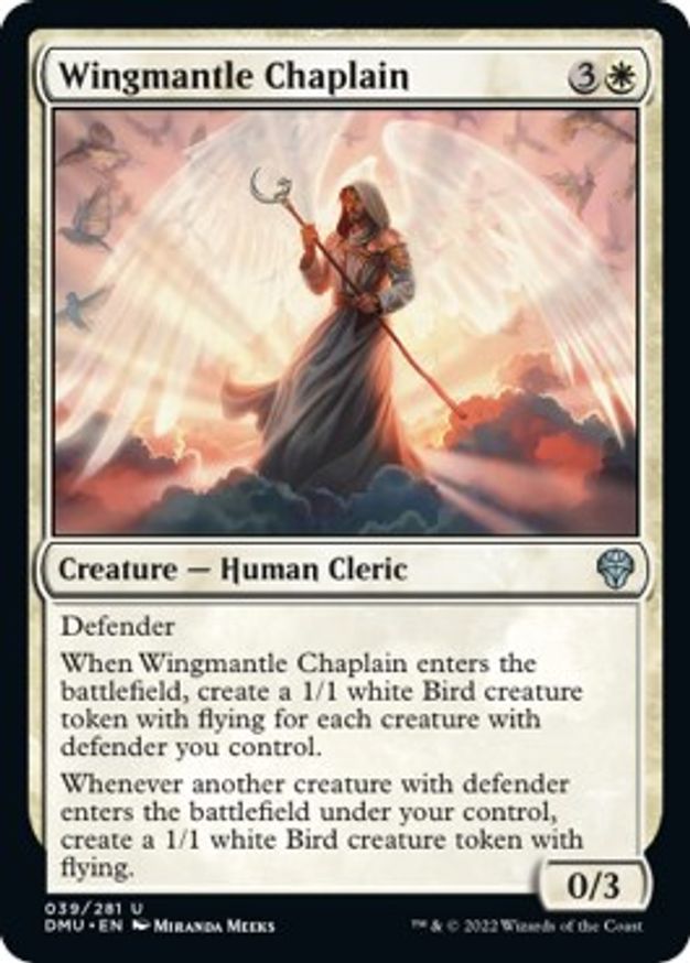 Wingmantle Chaplain | 39 | Dominaria United