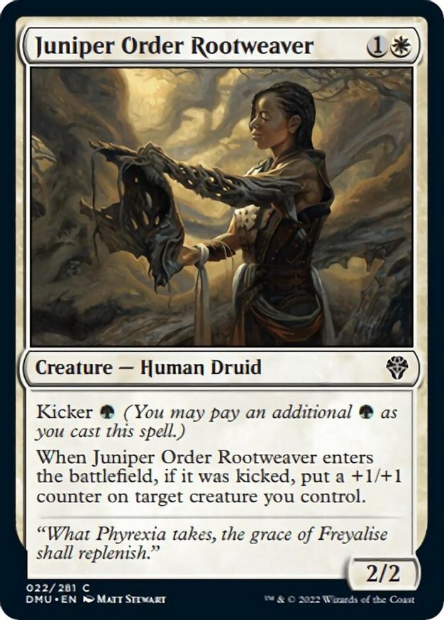Juniper Order Rootweaver | 22 | Dominaria United