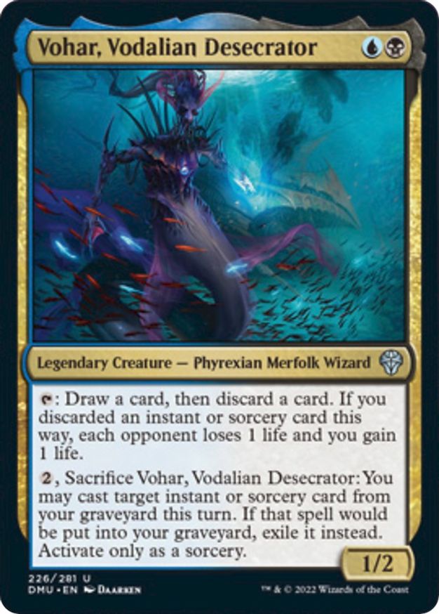 Vohar, Vodalian Desecrator | 226 | Dominaria United