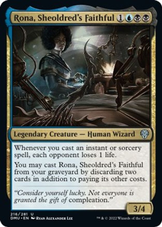 Rona, Sheoldred's Faithful | 216 | Dominaria United