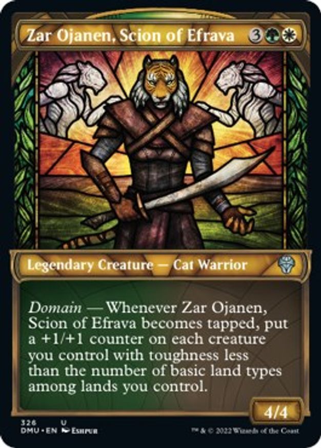 Zar Ojanen, Scion of Efrava (Showcase) | 326 | Dominaria United