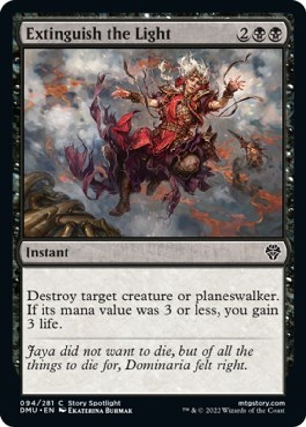 Extinguish the Light | 94 | Dominaria United