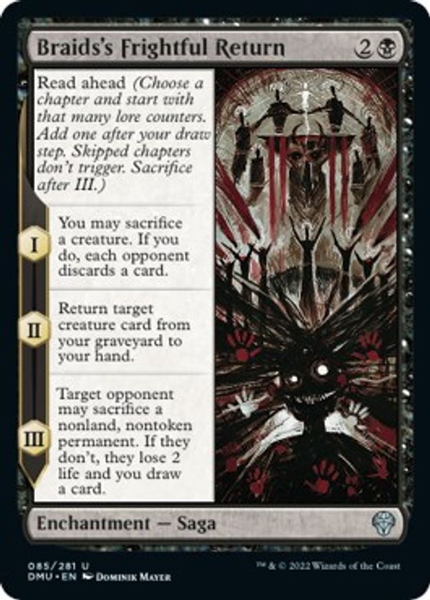 Braids's Frightful Return | 85 | Dominaria United