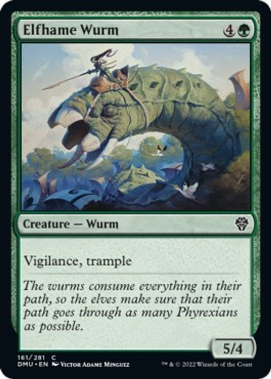 Elfhame Wurm | 161 | Dominaria United