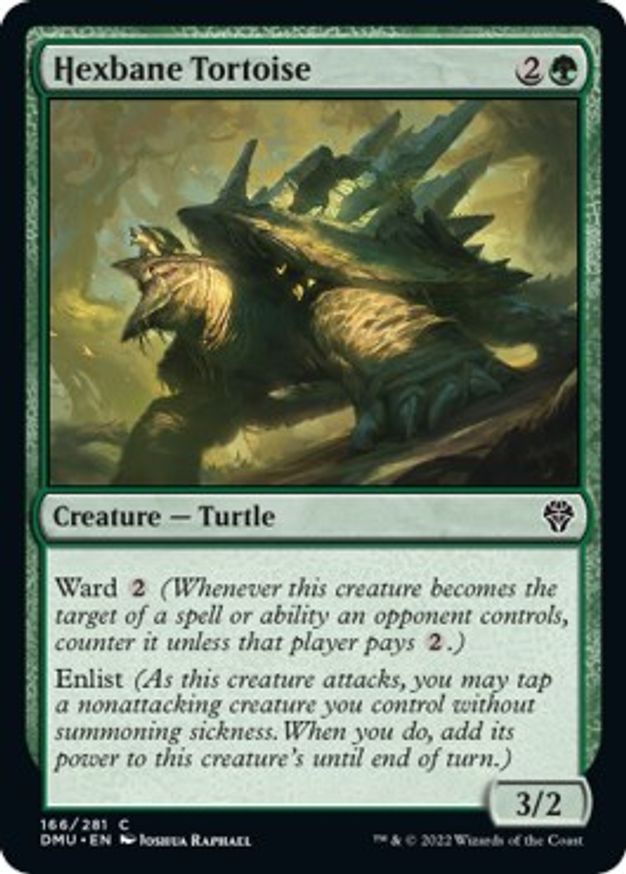 Hexbane Tortoise | 166 | Dominaria United