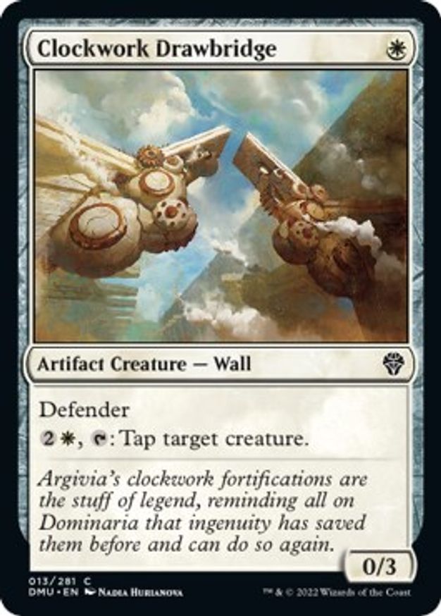 Clockwork Drawbridge | 13 | Dominaria United