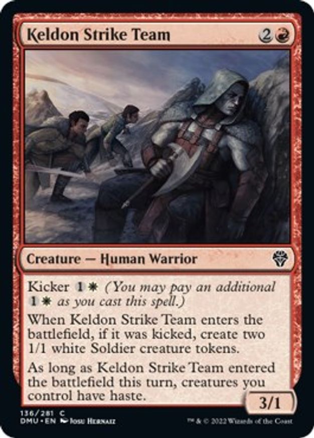 Keldon Strike Team | 136 | Dominaria United