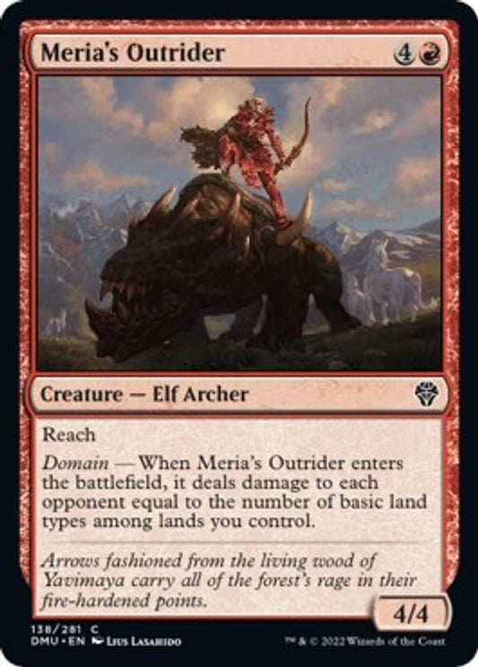 Meria's Outrider | 138 | Dominaria United