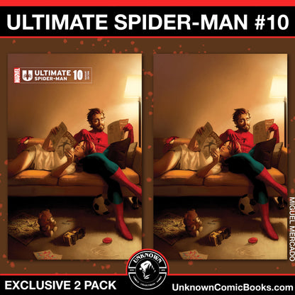 [2 PACK] ULTIMATE SPIDER-MAN #10 MIGUEL MERCADO EXCLUSIVE VAR (10/16/2024)