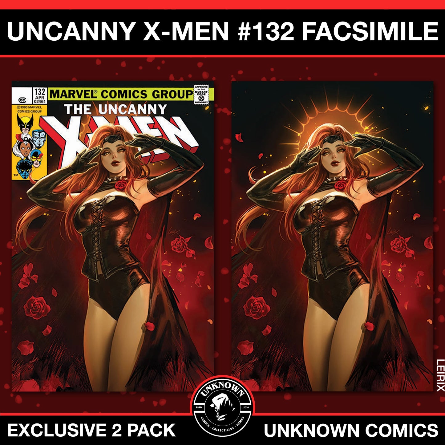 [2 PACK] Uncanny X-men #132 Facsimile Exclusive Leirix Var (02/19/2025)