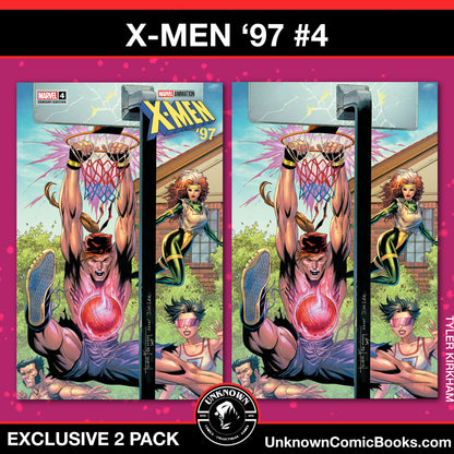 [2 Pack] X-Men '97 #4 Tyler Kirkham Exclusive Var (06/26/2024)